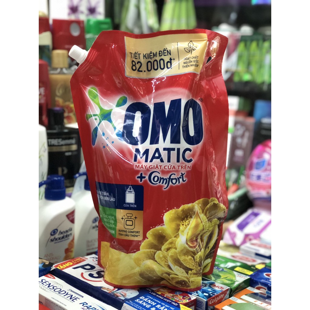 NƯỚC GIẶT OMO 3,6KG ( DÀNH CHO MÁY CỬA TRÊN )