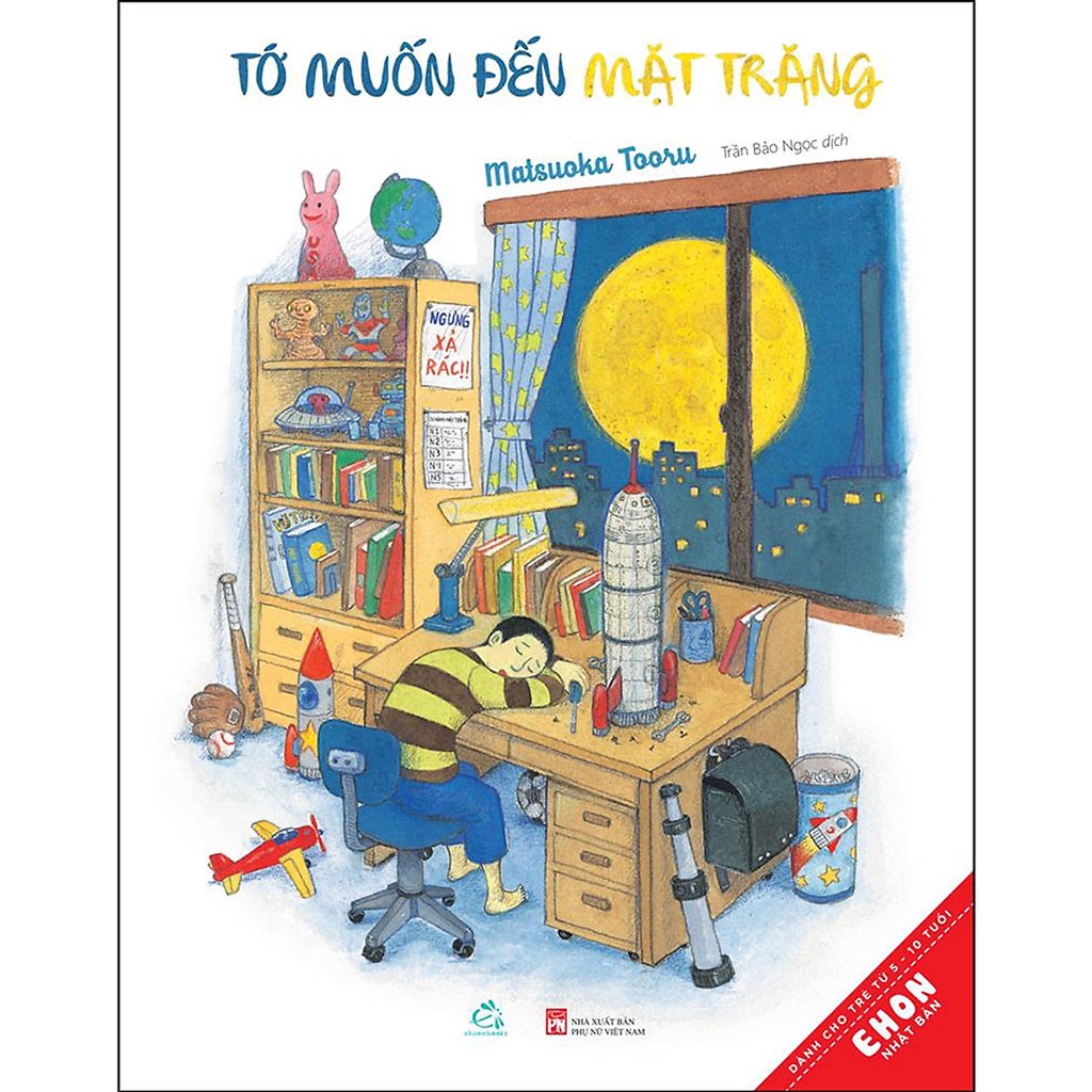 Sách-Tớ muốn đến mặt trăng