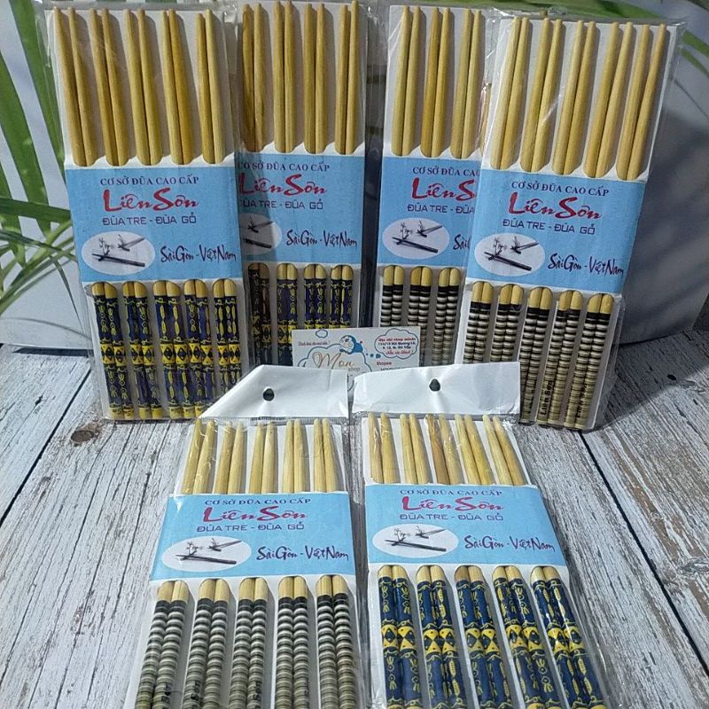 Đũa Tre Hoa Văn Liên Sơn Cao Cấp