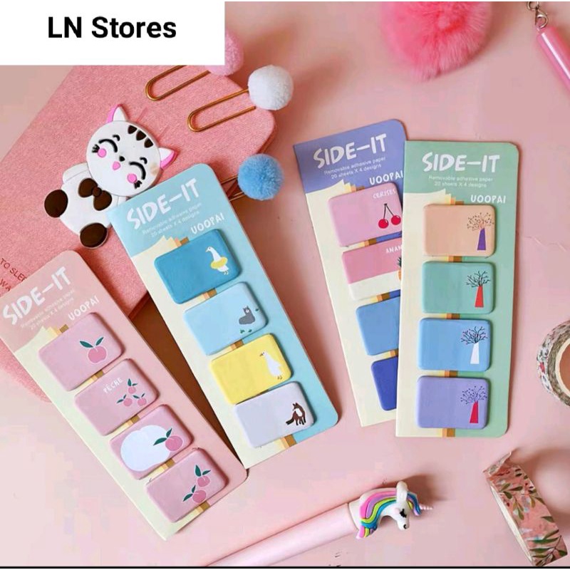 Giấy đánh dấu, note trang hình siêu đẹp, giấy cực tốt