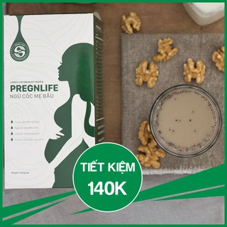[ Ngũ cốc LoliFood ] Combo 4 Hộp Ngũ Cốc Mẹ Bầu Pregnlife Siêu Dinh Dưỡng