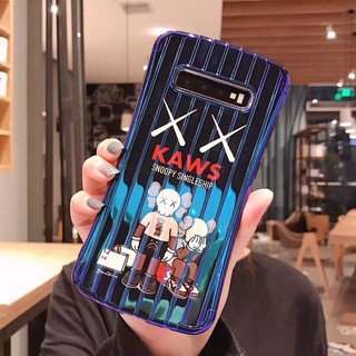 Ốp lưng Samsung Galaxy S8 9 10 plus Note 8 9 Cartoon Kaws Soft TPU