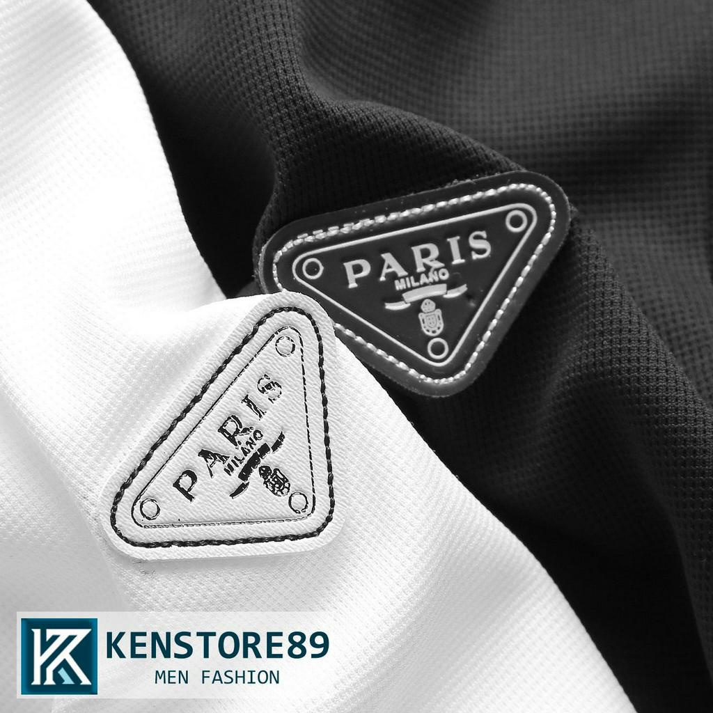 Áo thun nam có cổ polo PRS LOGO cao cấp KENSTORE89 ATP180