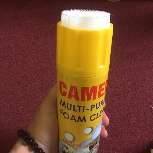 (650ml) Bình xịt làm sạch nội thất ô tô Camel - Foam Cleaner