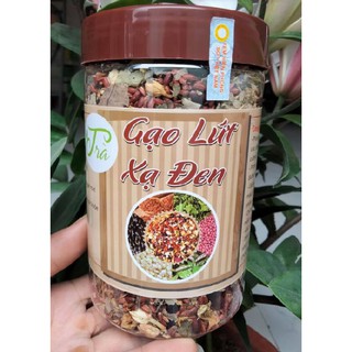 Trà gạo lứt xạ đen - hộp 500gram