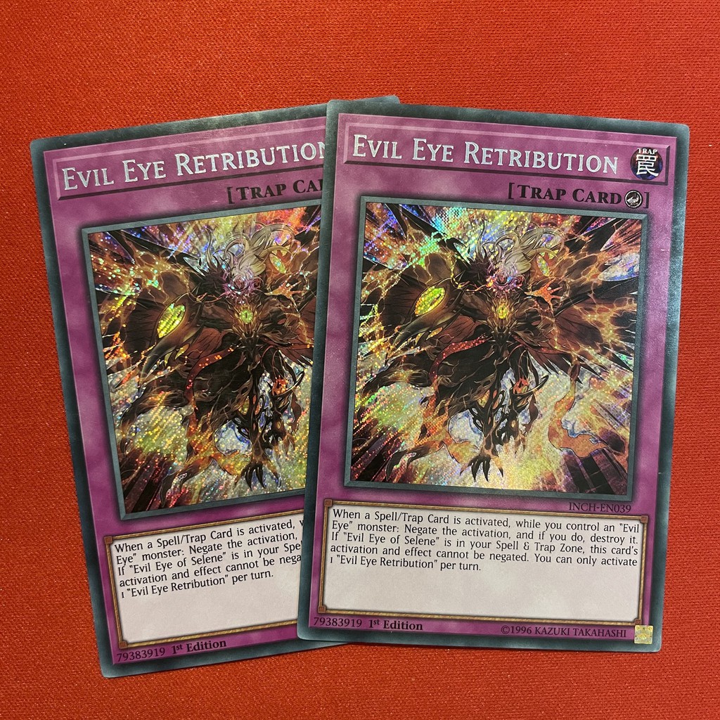 [EN-JP][Thẻ Bài Yugioh Chính Hãng] Evil Eye Retribution