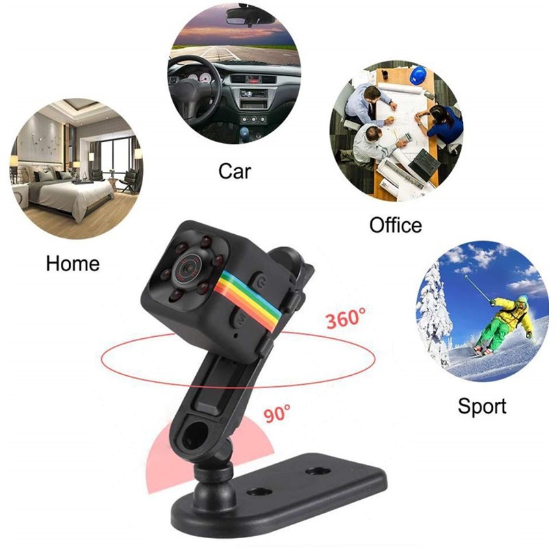 Nơi◐Máy Quay Hồng Ngoại Mini Sq11 1080p Cho Xe Hơi | BigBuy360 - bigbuy360.vn