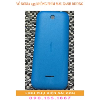 VỎ NOKIA 255 KHÔNG PHÍM MÀU XANH DƯƠNG