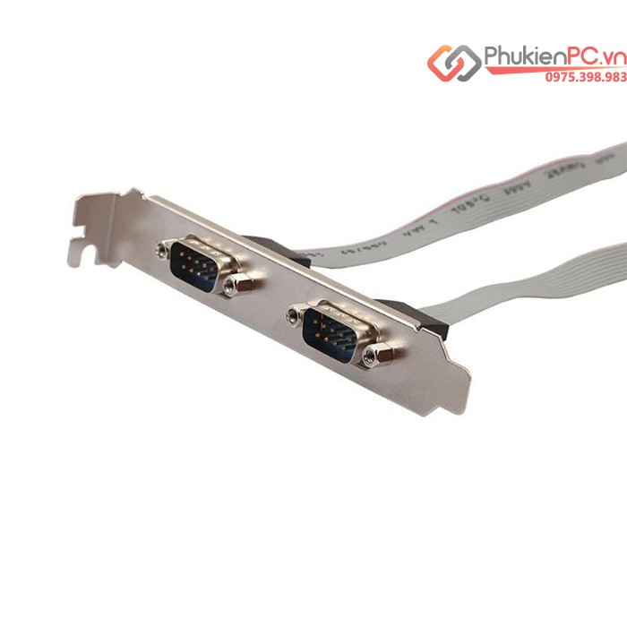Dây cáp 9pin COM cắm từ mainboard ra RS232 Male cho PC, Mini PC, iTX