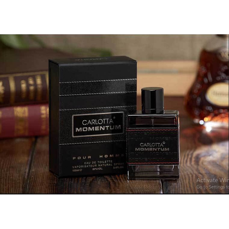 Nước Hoa Nam Thơm Lâu Carlotta Momentum Hương Thơm Nam Tính 100ml Cực Thơm | Thế Giới Skin Care