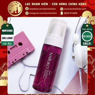 TẨY TRANG KIÊM SỮA RỬA MẶT NARUKO HOA HỒNG ❤ NARUKO ROSE & AQUA-IN SUPER HYDRATING MAKE-UP REMOVING CLEANSING MOUSSE