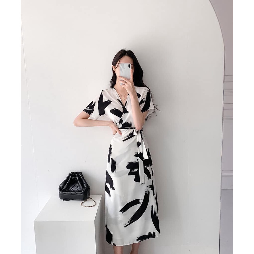 [ORDER] VÁY TRẮNG TIỂU THƯ VẠT CHÉO