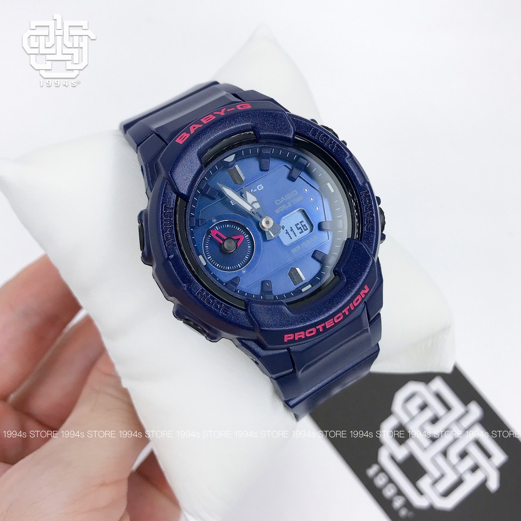 Đồng hồ nữ Casio Baby-G BGA-230 / BGA-230S-2A chống va đập, chống nước 200m, size 42.9mm, hàng chính hãng