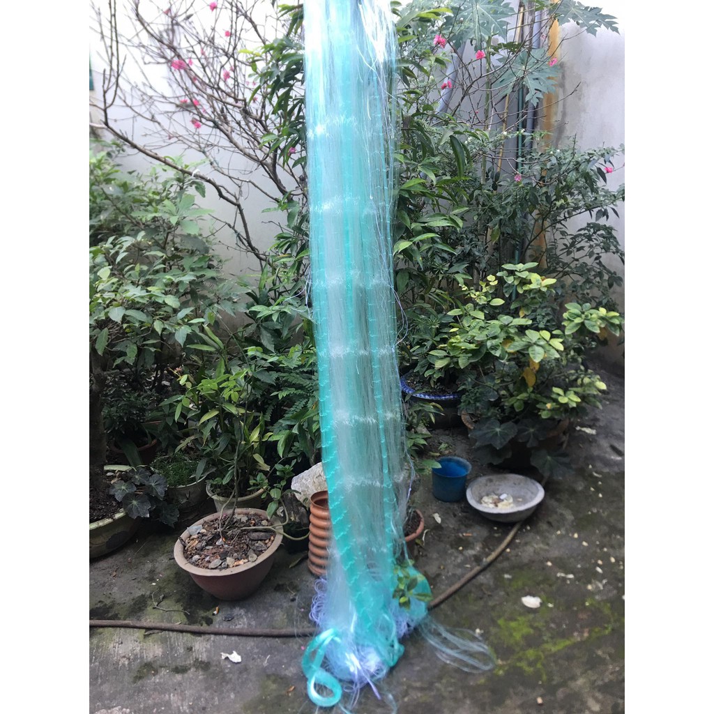 Lưới 3 màn đánh cá Cao 2m dài 80m 8p 9p 10p