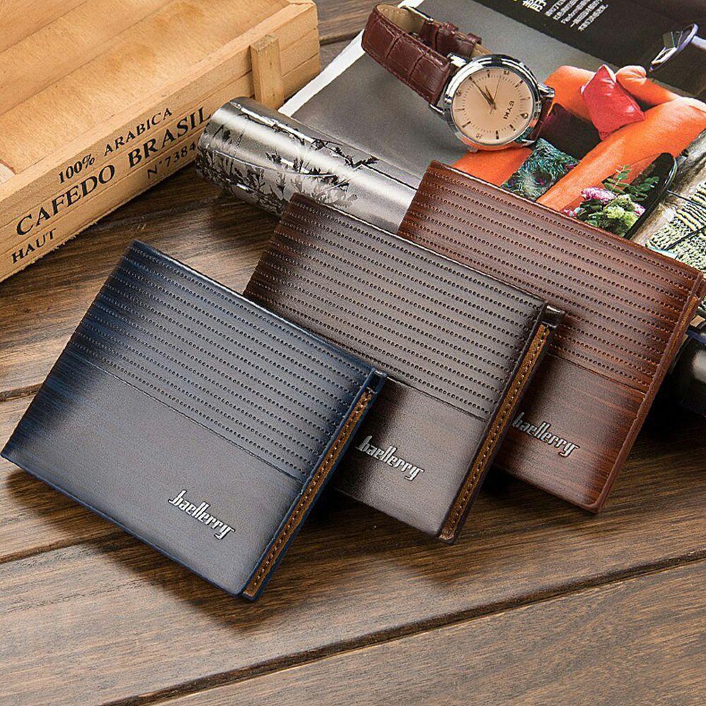 Ví Đựng Tiền Xu Bằng Da PU Phong Cách Doanh Nhân Thời Trang