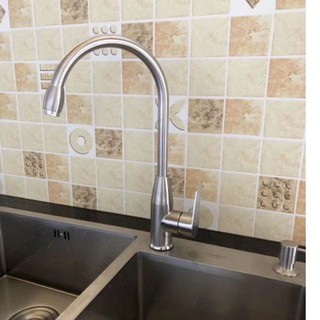 Vòi rửa bát nóng lạnh inox 304 sus5586