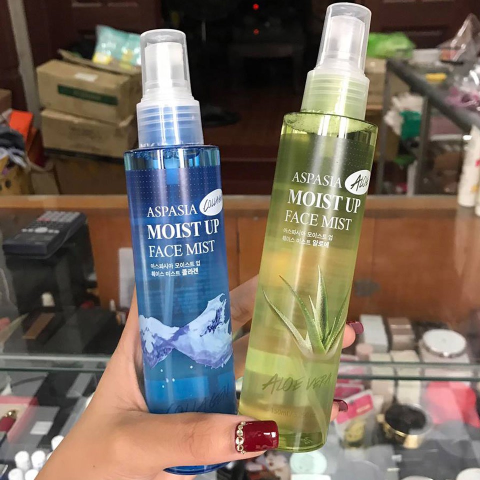 Xịt khoáng Aspasia Moist Up Face Mist dưỡng da cấp ẩm làm dịu da Hàn Quốc 150ml | BigBuy360 - bigbuy360.vn