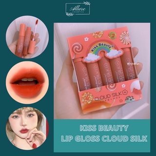 [ GIÁ SỈ ] Set 5 Cây Son Velvet Lip Gloss 5 Cây của Kiss Beauty siêu xinh