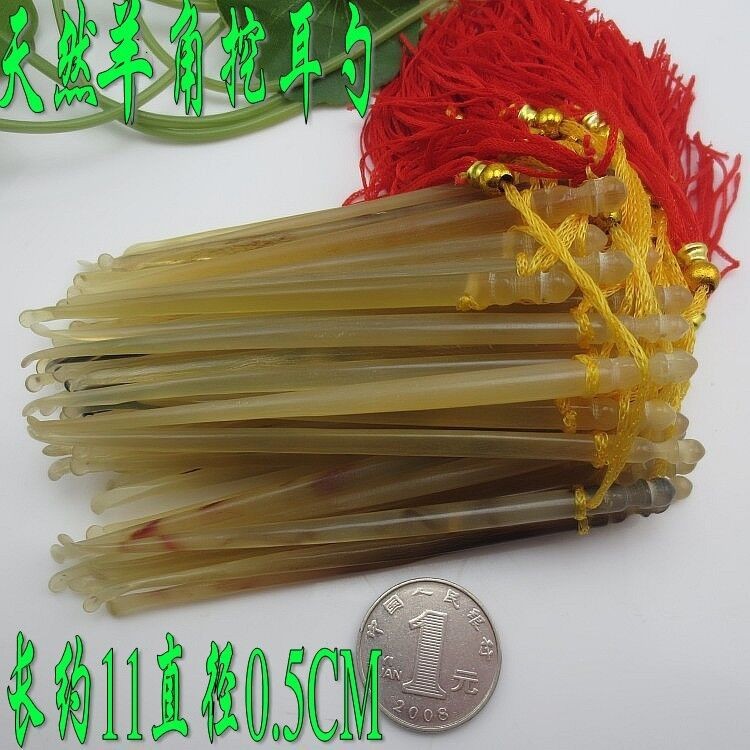 Dụng Cụ Lấy Ráy Tai Bằng Sừng Dài Tự Nhiên Cao Cấp701010