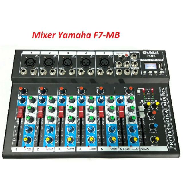 mixer có bluetooth yamaha F7-MB