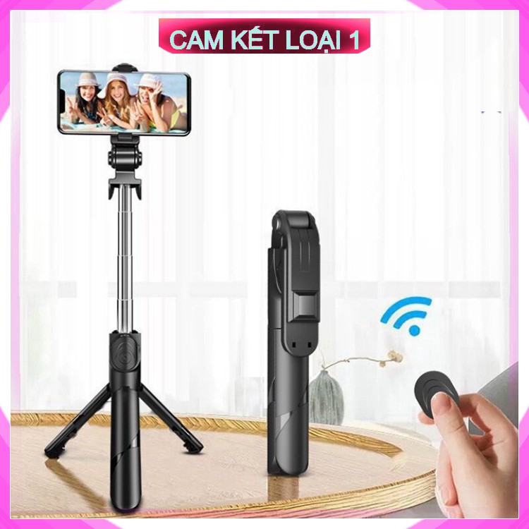 [Chính hãng-1 Đổi 1] Gậy Chụp Ảnh Tự Sướng 3in1 có Bluetooth ,3 Chân Đa Năng, Chụp Hình, Giá đỡ điện thoại livestream | BigBuy360 - bigbuy360.vn