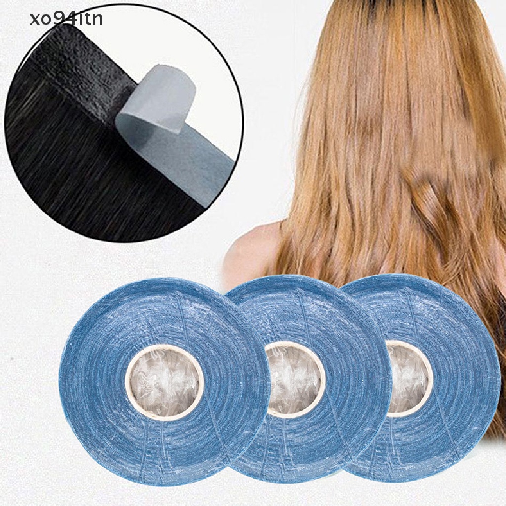 [Hàng mới về] Cuộn băng keo dán tóc giả hai mặt cỡ 0.8CM*3 thước tiện lợi