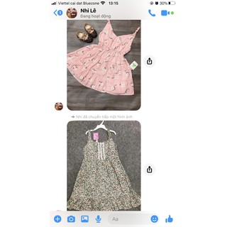 Combo đầm thanh lý cho bé