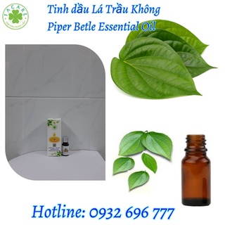Tinh dầu Lá Trầu Không Piper Betel Leaf essential oil giúp chống viêm nhiễm, giảm đau, kích thích tiêu hóa - 10ml