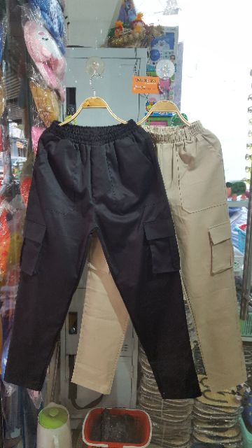 Quần kaki túi hộp, quần box pants