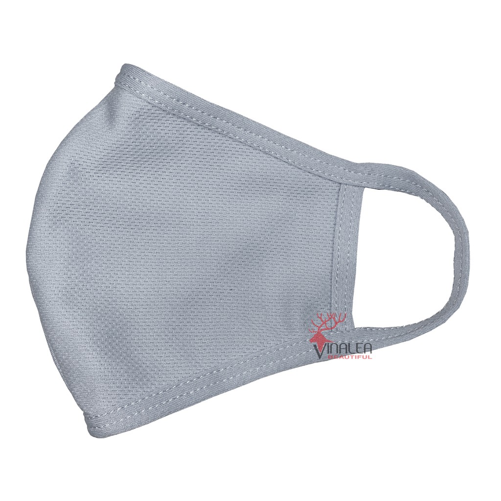 Combo 4 Khẩu trang vải 2 lớp cotton thoáng mát dễ chịu