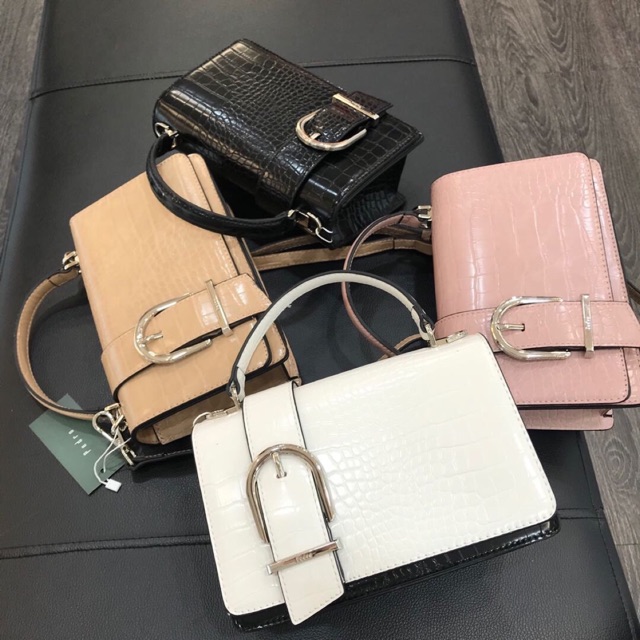 Túi Ped đai da rắn size 22