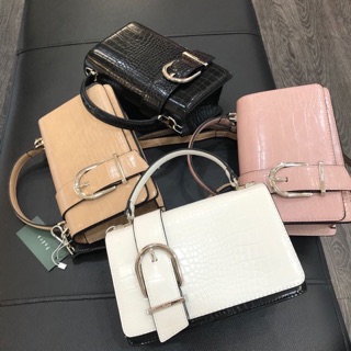 Túi Ped đai da rắn size 22