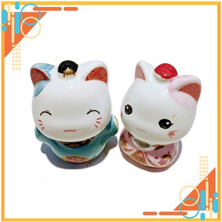 Mèo chibi tân lang tân nương 7cm