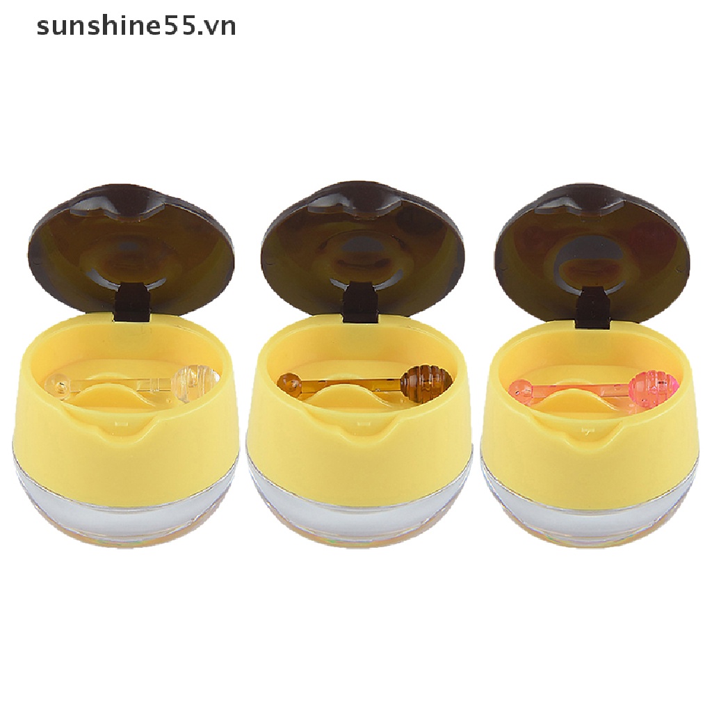 1 Hộp Rỗng Đựng Son Dưỡng Môi 6g Kèm Muỗng Tiện Dụng