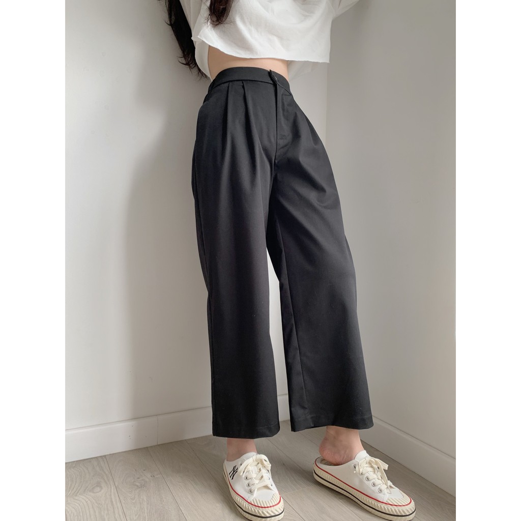 [Mã FADIRECT20 giảm 20K đơn 150K] Quần ống rộng Kaki cạp lưng chun TKQ31 | BigBuy360 - bigbuy360.vn