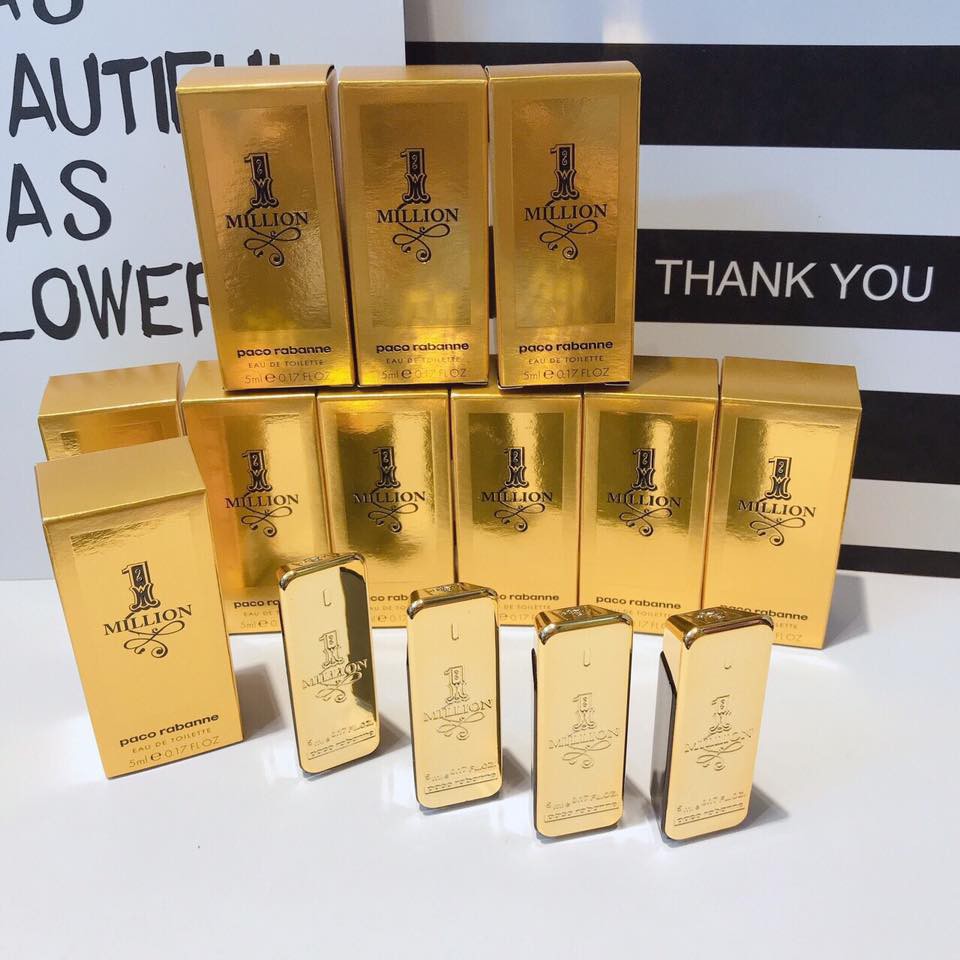 [Mini] Nước hoa Nam Paco Rabanne One Million 5ml
