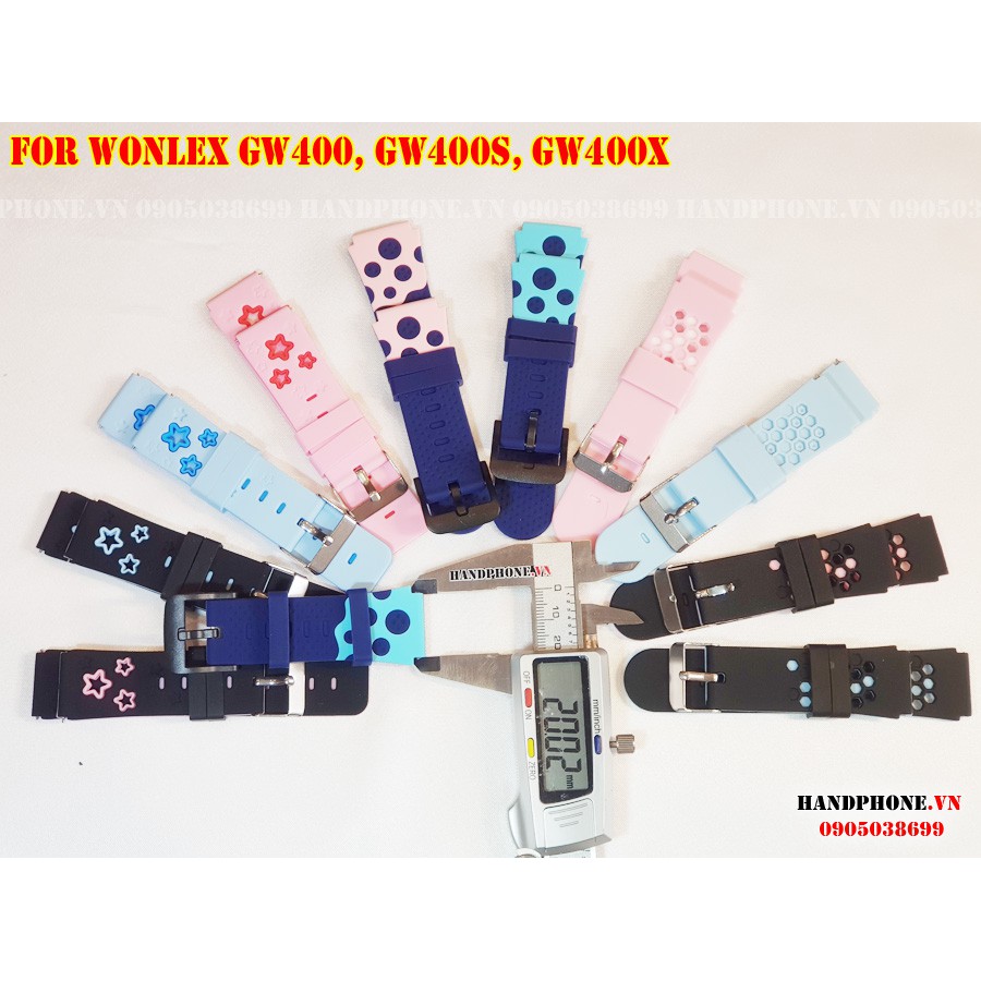Dây đeo cho đồng hồ thông minh định vị trẻ em Wonlex GW400 , GW400S, GW400X