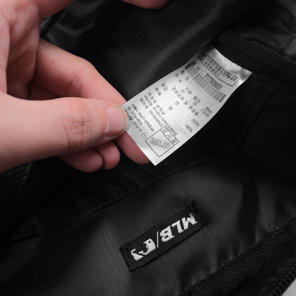 Túi Đeo Chéo MLB Logo Sắt Cao Cấp | Túi Bao Tử NY Chống Thấm Nước