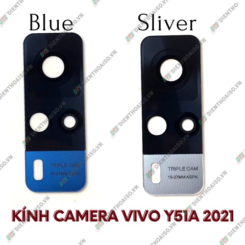 Mặt kính camera vivo y51a có sẵn keo dán