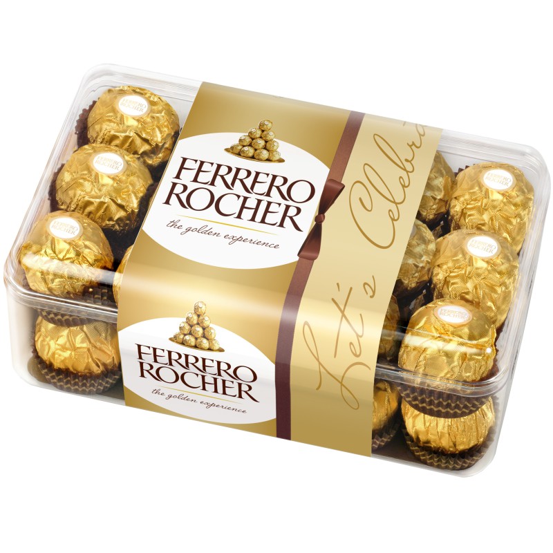 Sô cô la (Chocolate) nhân hạt dẻ Ferrero Rocher 375g (30 viên)