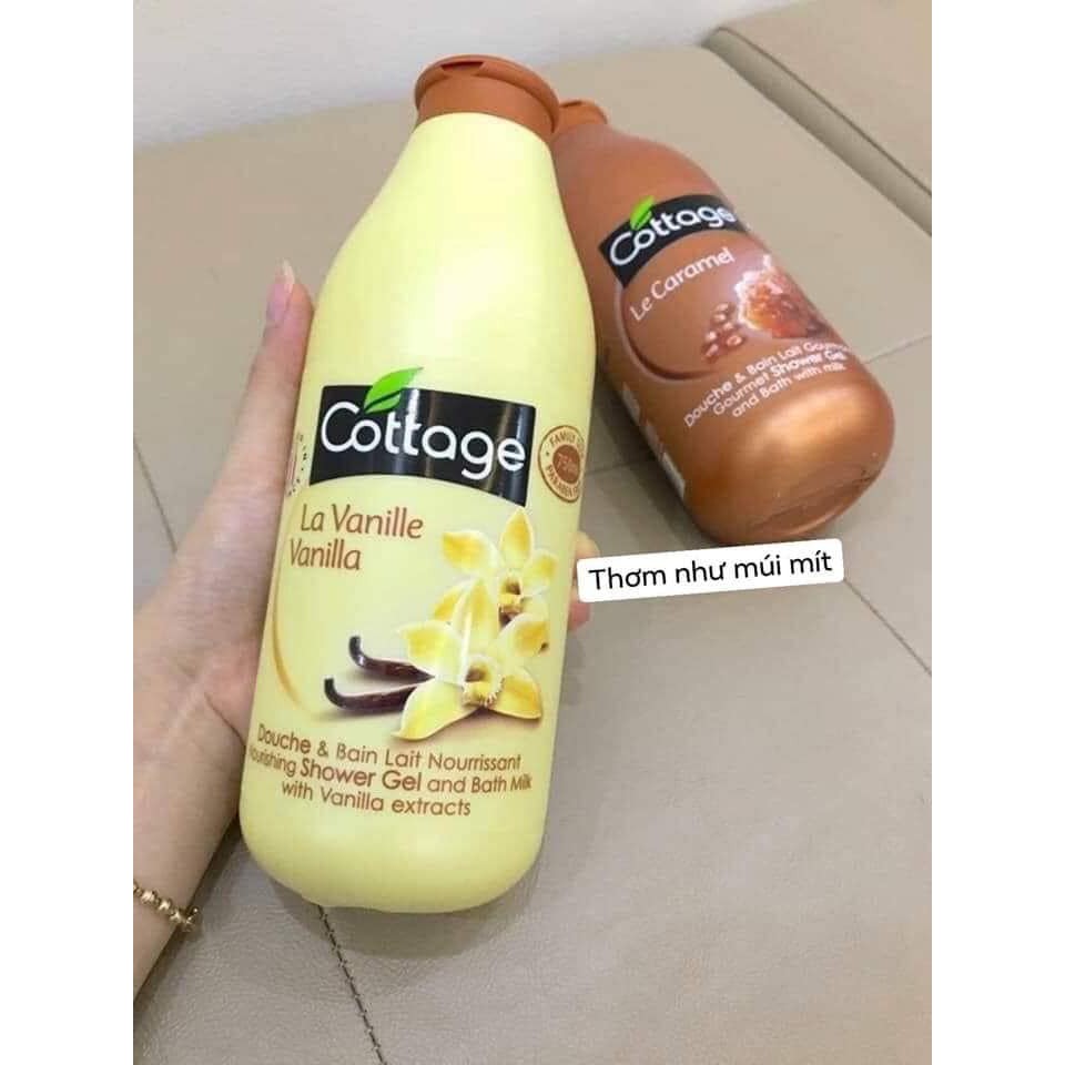 Sữa tắm dưỡng thể Cottage Pháp 750ml | BigBuy360 - bigbuy360.vn