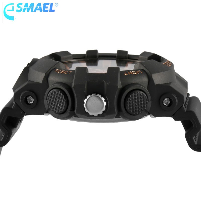 Đồng Hồ Nam Thể Thao SMAEL 1642 Chính Hãng Chống NướcThiết Kế Hầm Hố Dây Cao Su Bền Pin Trâu | BigBuy360 - bigbuy360.vn