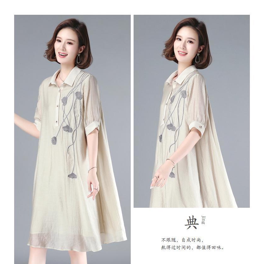 Đầm Thiết Kế Mới Thời Trang Mùa Hè Dành Cho Nữ Trung Niên