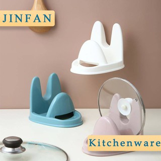 Pot cover rack sitting kitchen countertop cutting board bracket home
