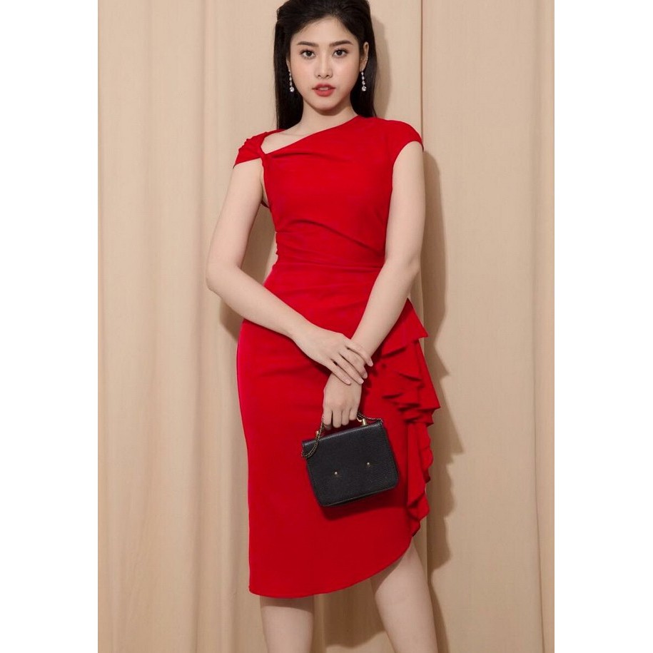 ĐẦM SÁT NÁCH CỔ XÉO LAI XÉO 2304 (KÈM HÌNH THẬT - CÓ SIZE TO)