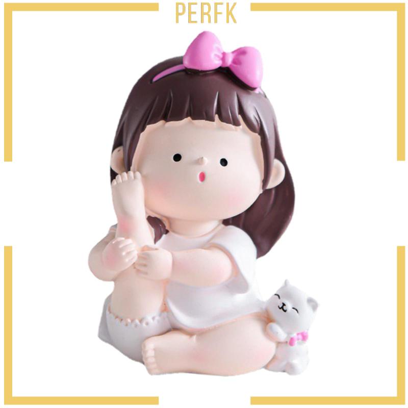 Mô Hình Tượng Cô Gái Tập Yoga Bằng Nhựa Resin Thủ Công Trong Nhà