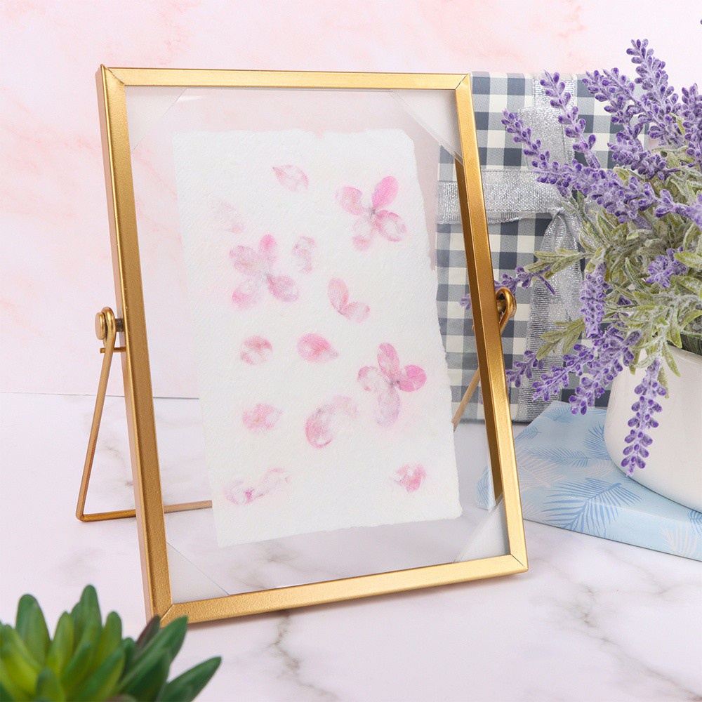 Khung giấy màn hình thủ công bằng gỗ DIY phong cách retro tái sử dụng được làm quà tặng cho trẻ em và người lớn LILYES