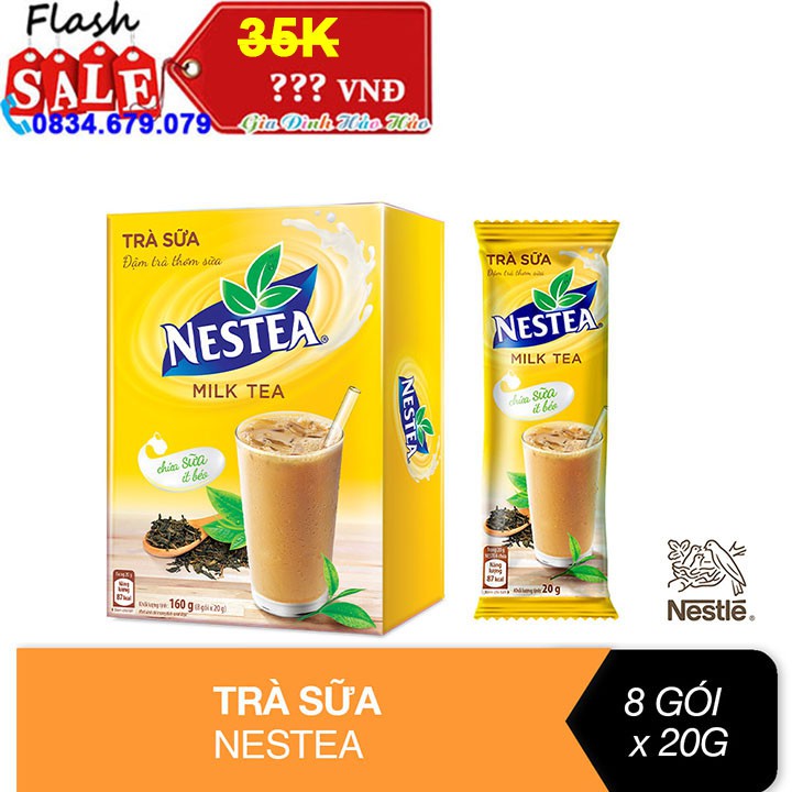 Trà Sữa NESTEA (8 Gói x 20g)