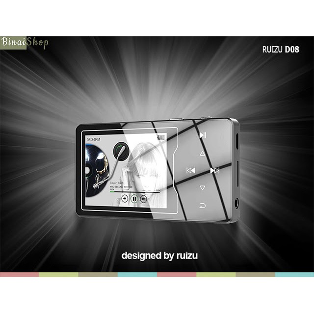 Máy nghe nhạc màn hình HD 2.4 inches Ruizu D08/ Ruizu H8