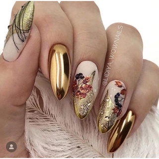 Tráng gương vàng bạc trang trí móng hũ tròn
